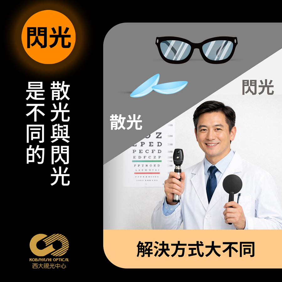 散光閃光眩光傻傻分不清